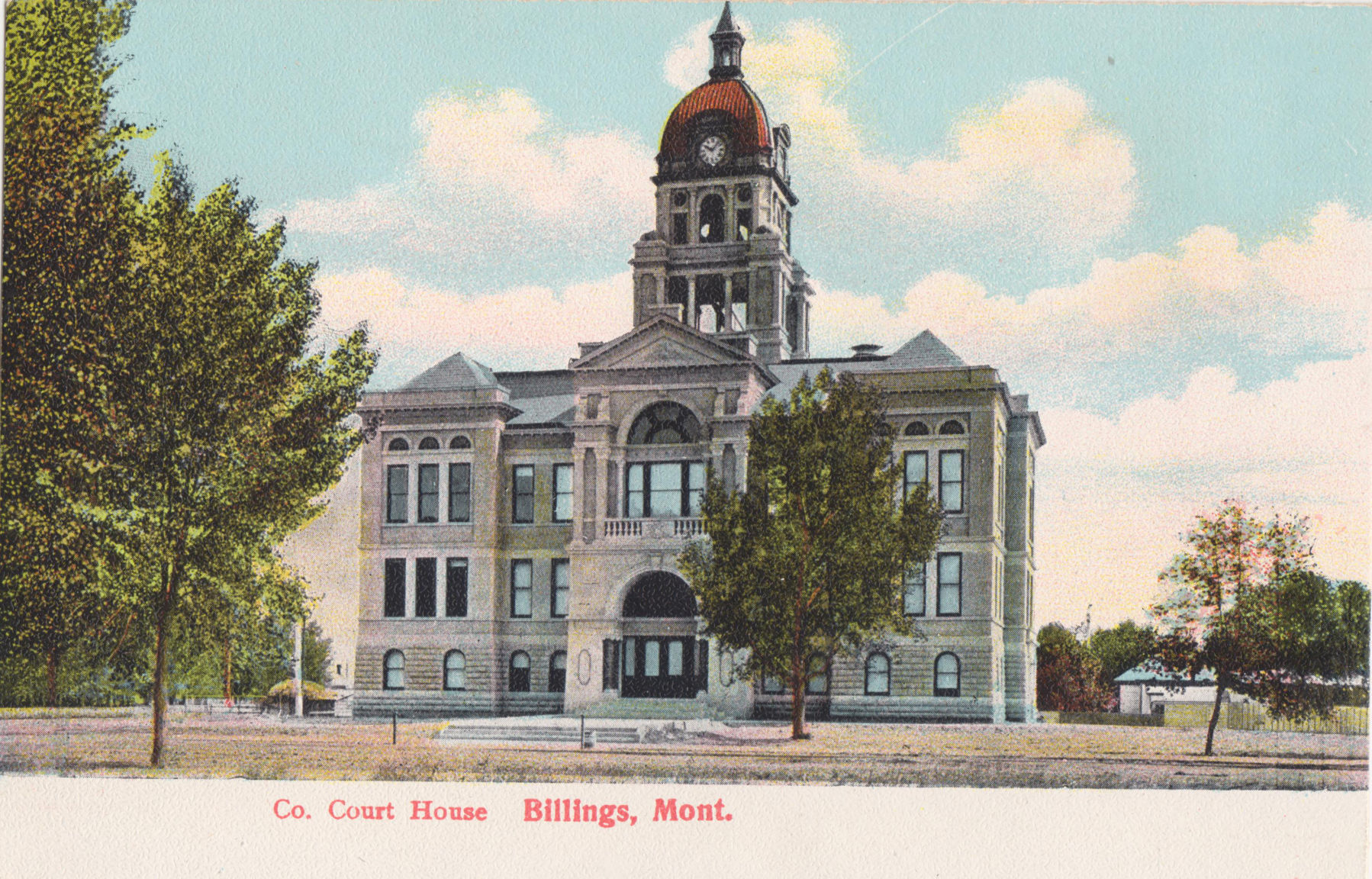 Yellowstone County Courthouse, circa 1917
